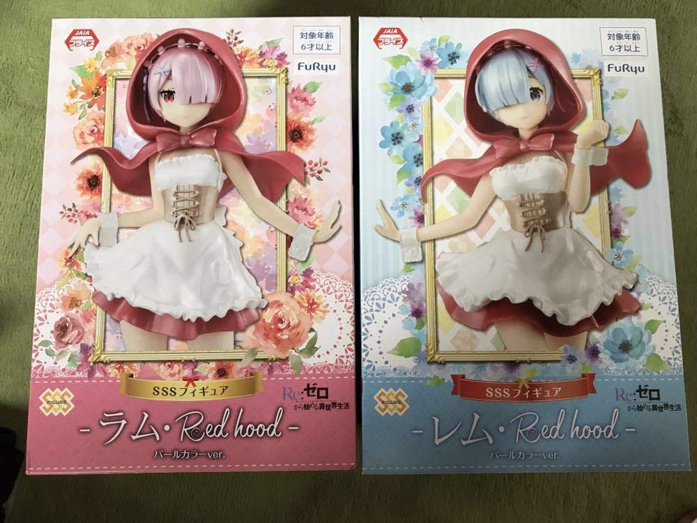 【未開封】SSSフィギュア Re:ゼロ レム レッドフード パールカラーver SSSフィギュア-レム・Red hood-パールカラーver. | Furyu